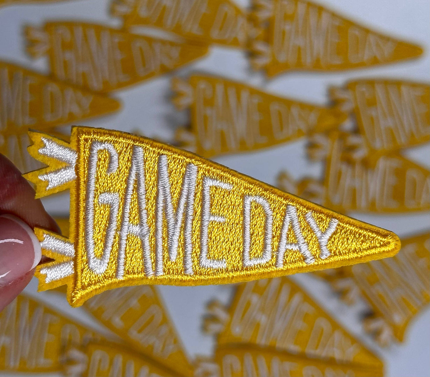 Game Day Flag Patch